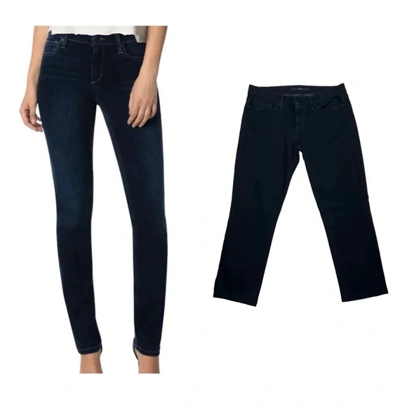 Joes Jeans Cigarette Fit in Dark Tate Wash Short Length Size 29 Rise 8” - Picture 13 of 14